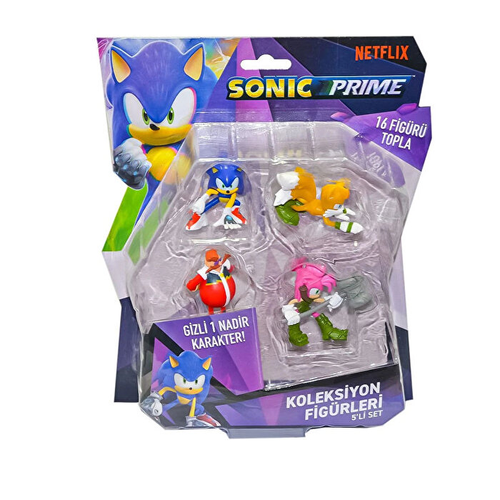 Sonic Prime 5'li Figür Seti Seri 4