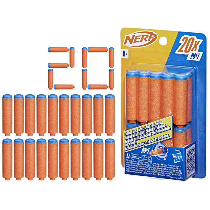 Nerf N-Serisi N1 Sünger Dart 20'li Yedek Paket