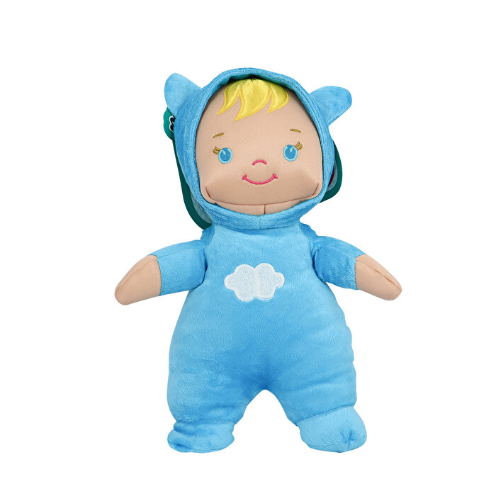 Moliv İlk Soft Bebeğim Bez Bebek Mavi