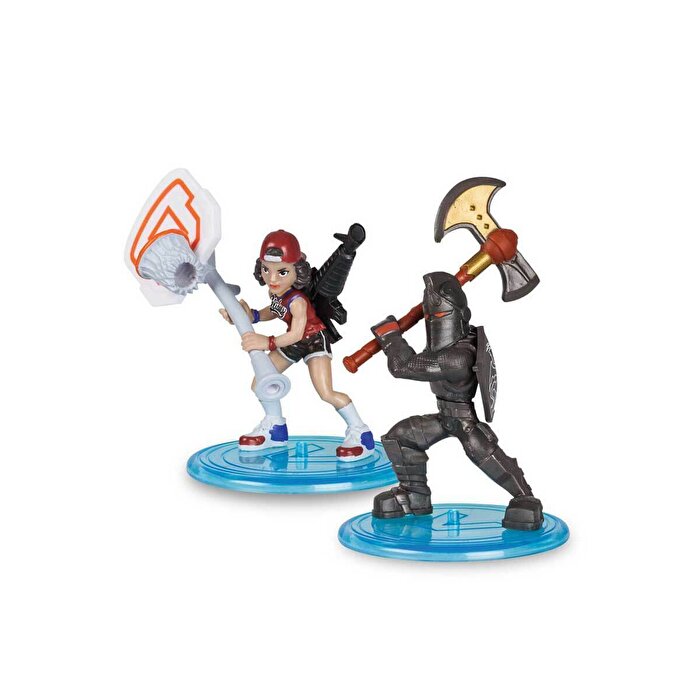 Fortnite Mini İkili Figür S1 W1 Black Knight & Triple Threat