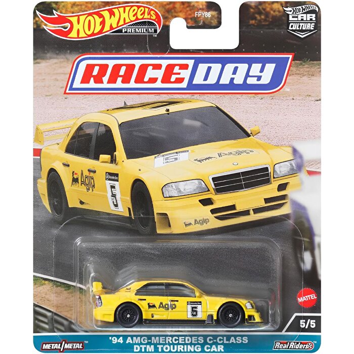 Hot Wheels Car Culture Arabalar Race Day '94 AMG-Mercedes C-Class DTM Touring Car HKC62