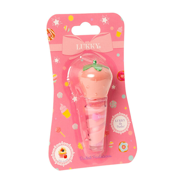 Lukky Çilek Sufle Aromalı Dudak Parlatıcısı