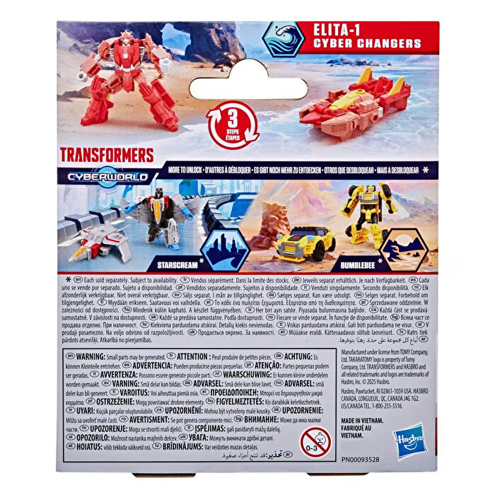 Transformers Cyberworld Cyber Changers Dönüşebilen Elita G1049