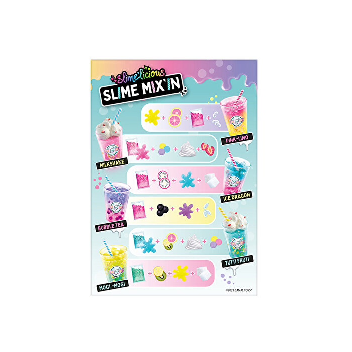 So Slime DIY Drink Slime Pembe Mavi̇