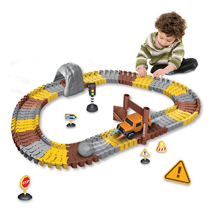 İnşaat Tracks Yol Set 96 Parça