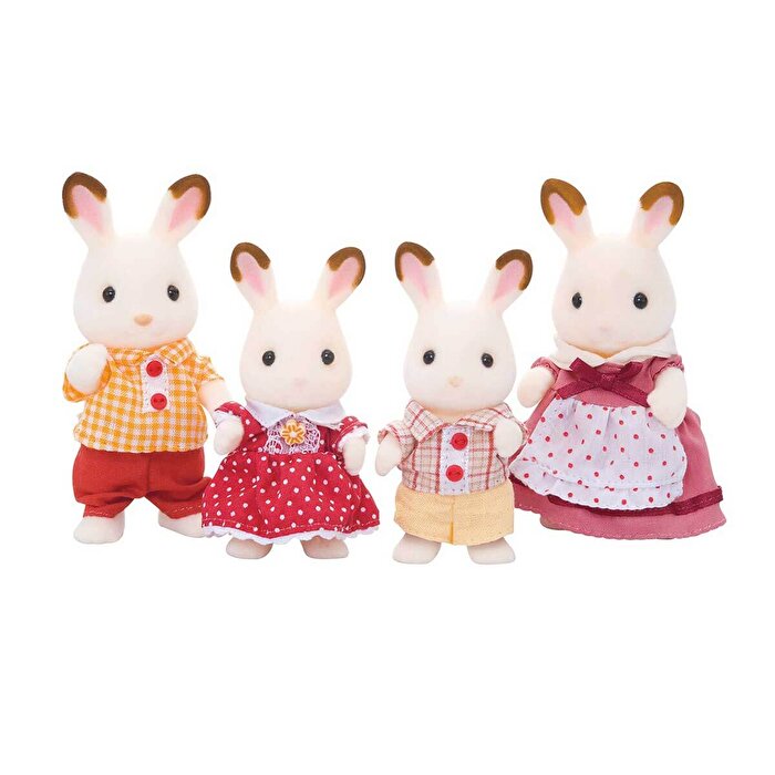 Sylvanian Families Çikolata Kulaklı Tavşan Ailesi
