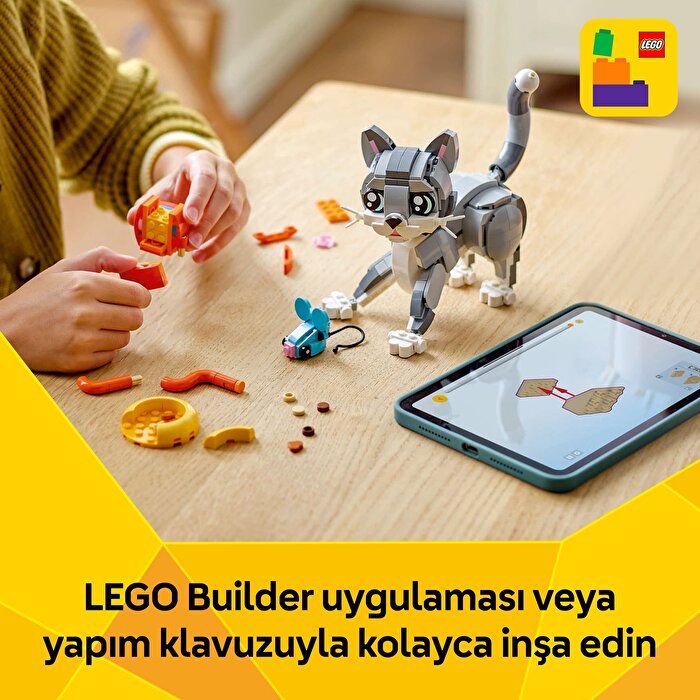 LEGO Creator 3'ü 1 Arada Oyunbaz Kedi 31163