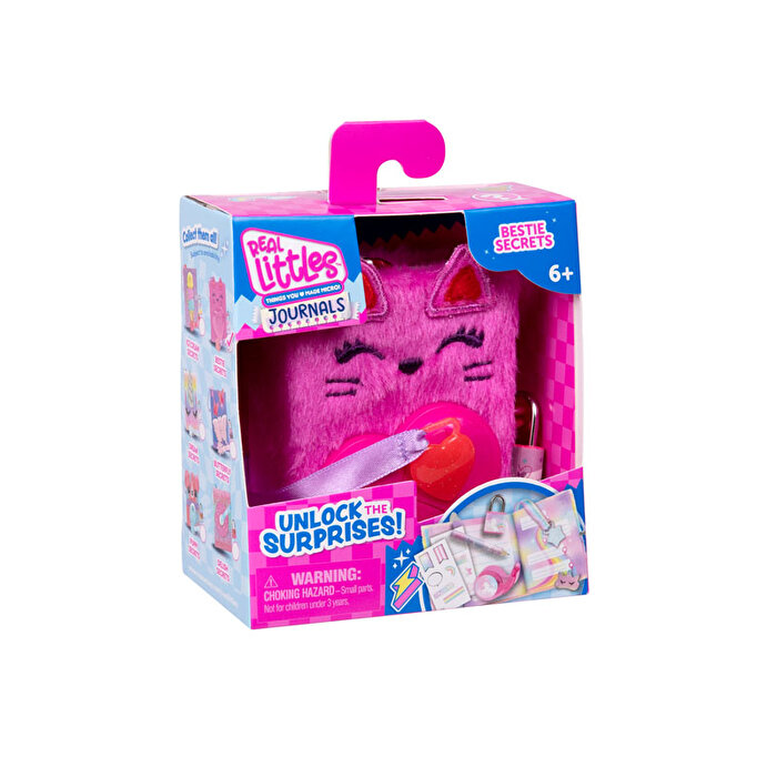 Real Littles Mini Günlük S9 CDU12 Pembe Kedi