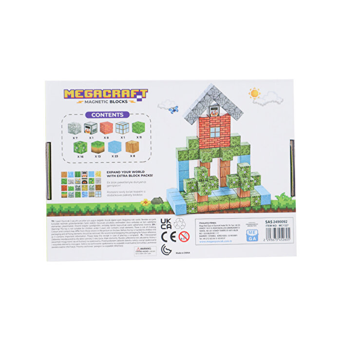 Magnivity Manyetik Bloklar Orman Temalı 88 Parça