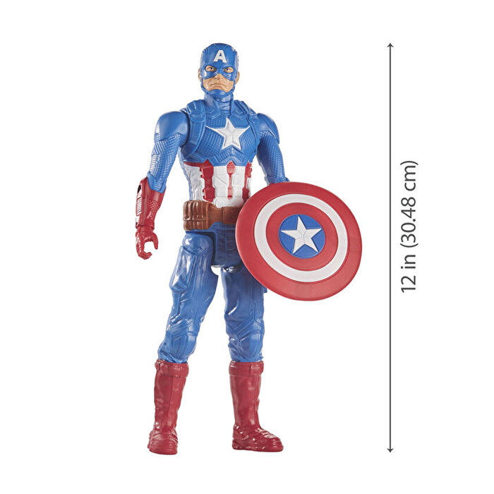 Marvel Avengers Endgame Titan Hero Figür Captain America (E7877)
