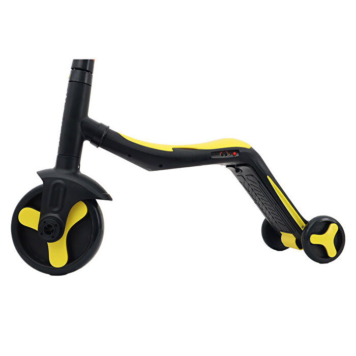 Hattrick Pedallı Scooter Sarı Siyah SCS160