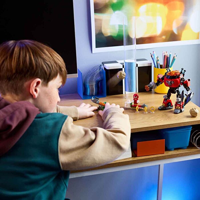 LEGO Sonic the Hedgehog Knuckles Dr. Eggman’ın Egg Crusher Robotuna Karşı 77005