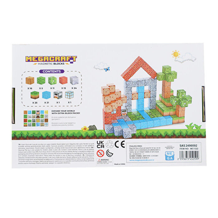 Magnivity Manyetik Bloklar Orman Temalı 119 Parça