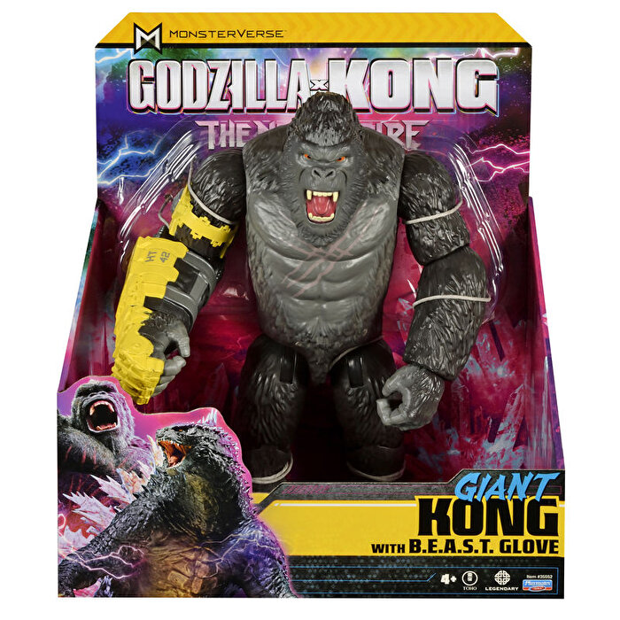 Godzilla ve Kong Figür Giant Kong With B.E.A.S.T. Glove 28 Cm