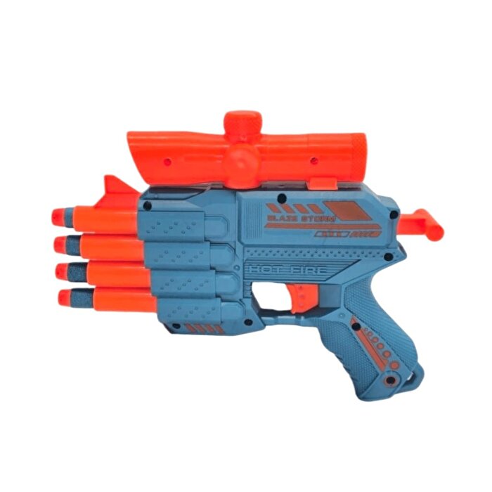 Hedefli Dörtlü Dart Fırlatıcı Silah