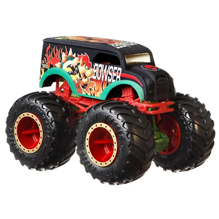 Hot Wheels Monster Trucks Gösteri Dünyası Temalı 1:64 Arabalar Bowser HCR78