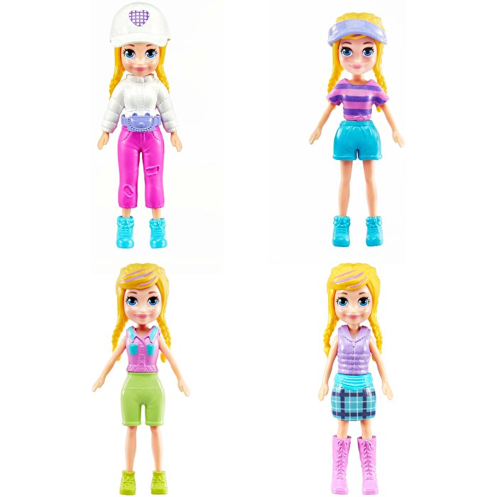 Polly Pocket ve Arkadaşları Farklı Moda Aksesuarları Oyun Setleri JCB23