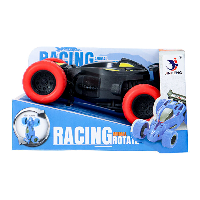 Akrobatik Sürtmeli Yarış Arabası Siyah