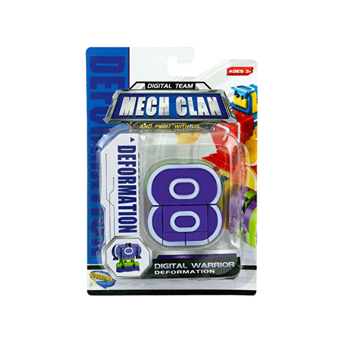 Dönüşen Neon Rakamlar 8 Numara