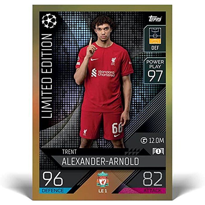 Şampiyonlar Ligi 22/23 Sezonu Match Attax Başlangıç Paket