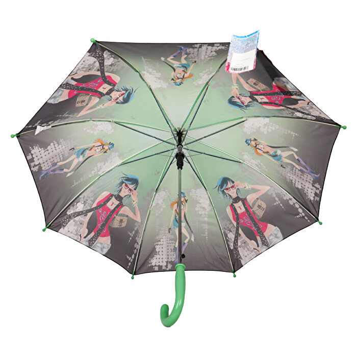 Rubenis Yeşil Saplı Şemsiye