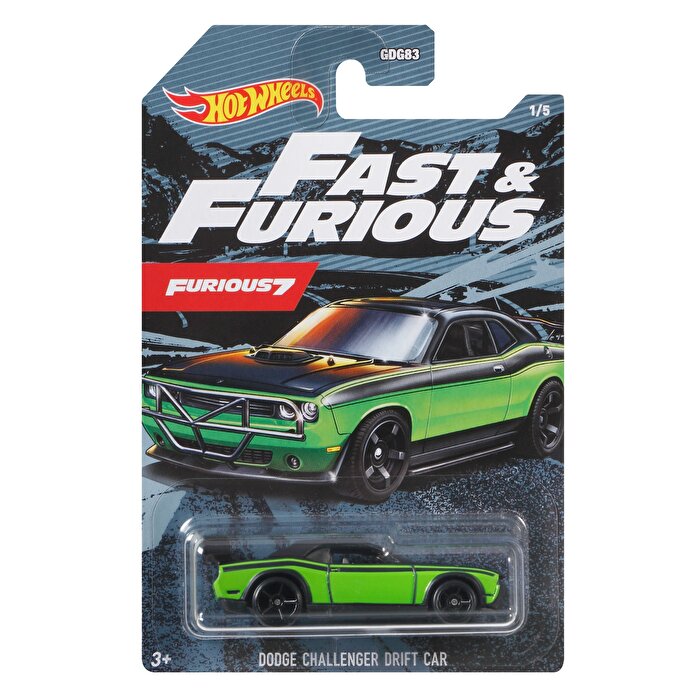 Hot Wheels Fast & Furious Arabalar Dodge Challenger GRP54