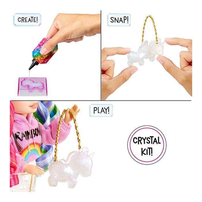 Rainbow High Kristal Serisi Bebekleri Amaya Raine