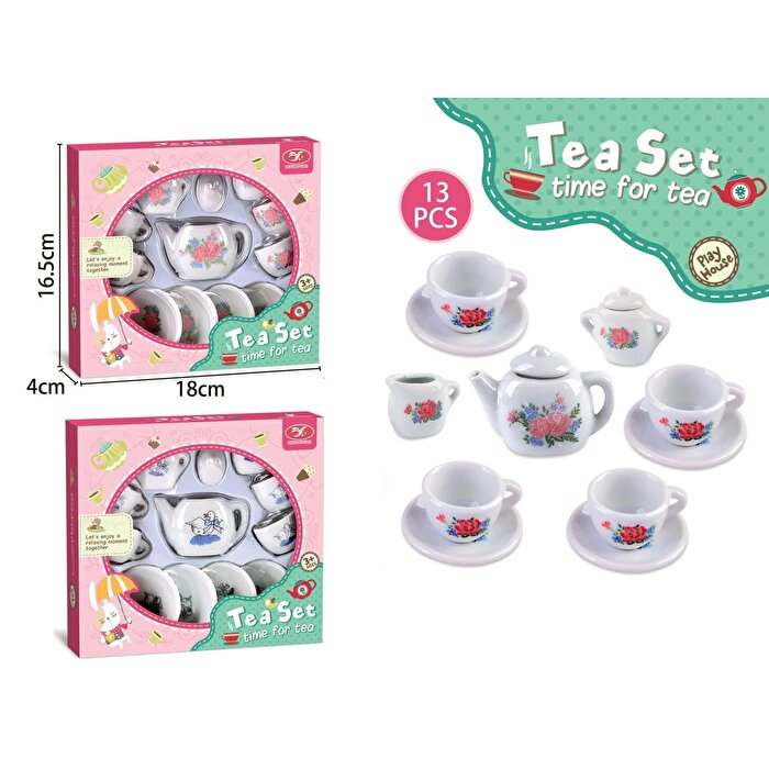 Seramik Çay Seti 13 Parça