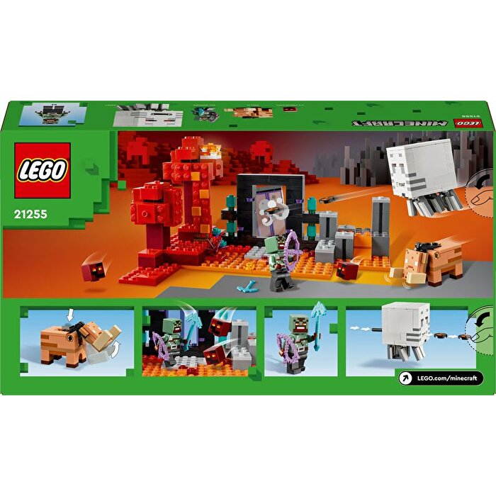 LEGO Minecraft Nether Geçidi Pususu 21255