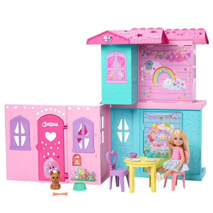 Barbie Chelsea Açılır Bebek Evi JFW49