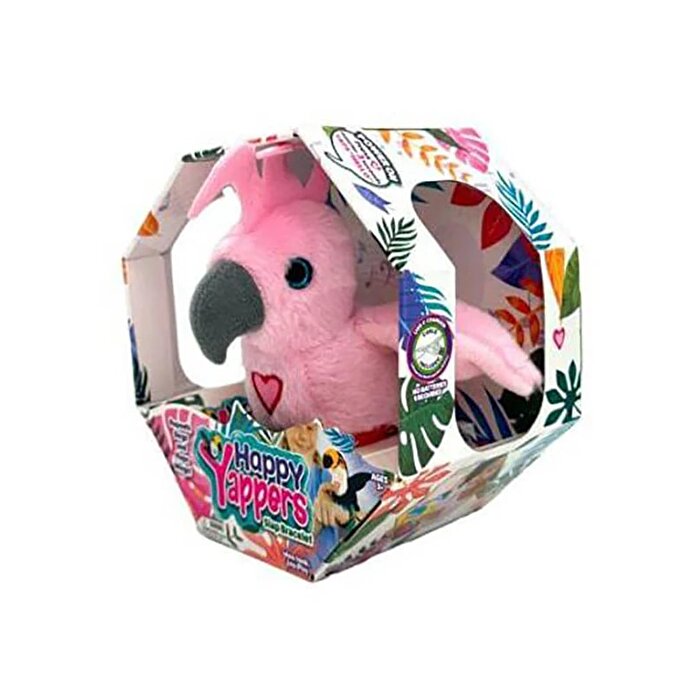 Happy Yappers Slap Bant Konuşan ve Taklit Eden Cockatoo