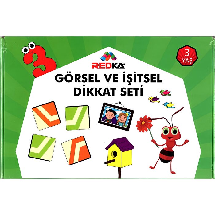 Görsel ve İşitsel Dikkat Seti 3 Yaş
