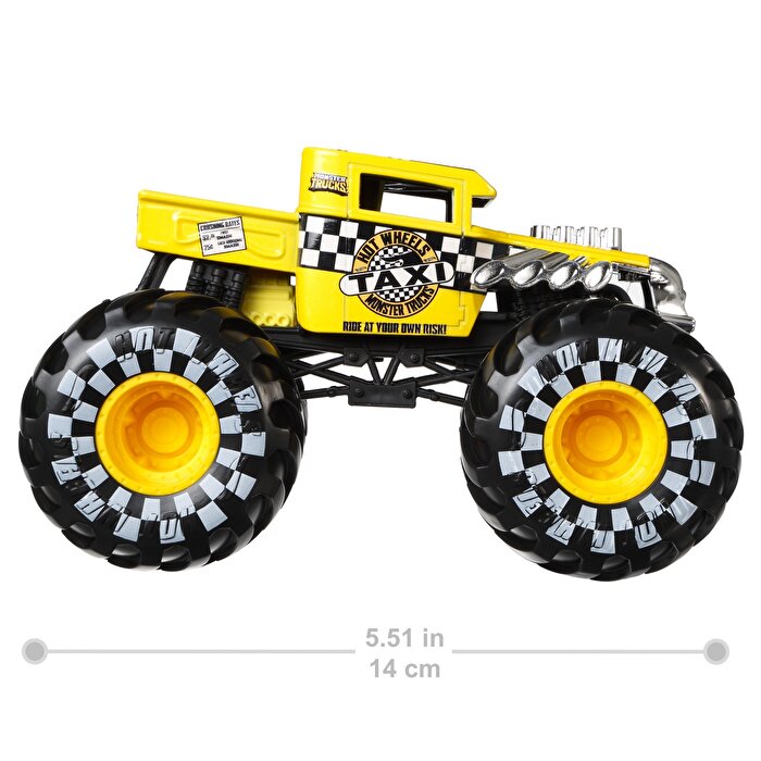 Hot Wheels Monster Trucks 1:24 Arabalar Taxi GTJ45