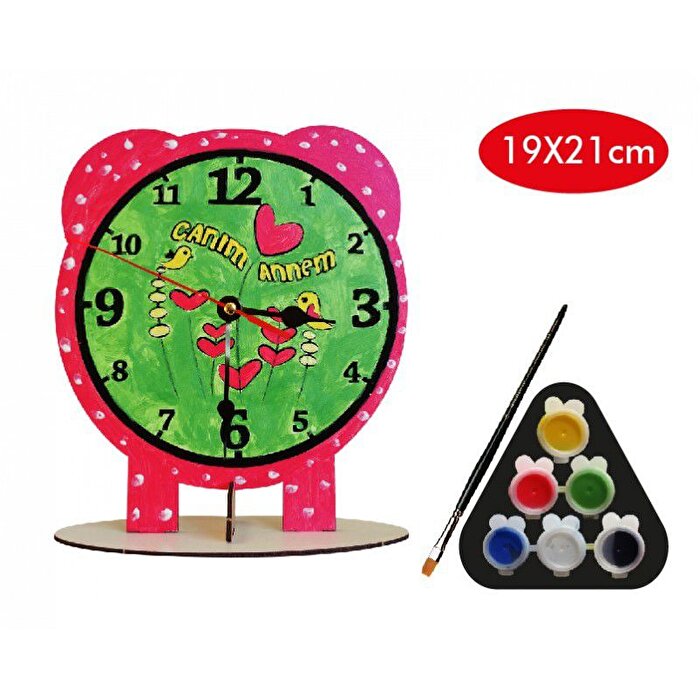 Redka Ahşap Saat Boyama