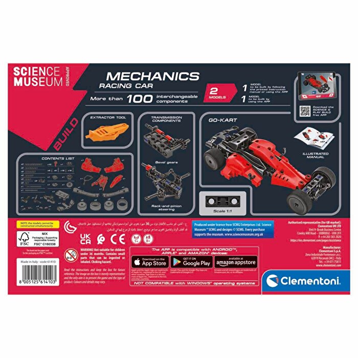 Clementoni Oyuncak Mekanik Laboratuvarı Racing Car