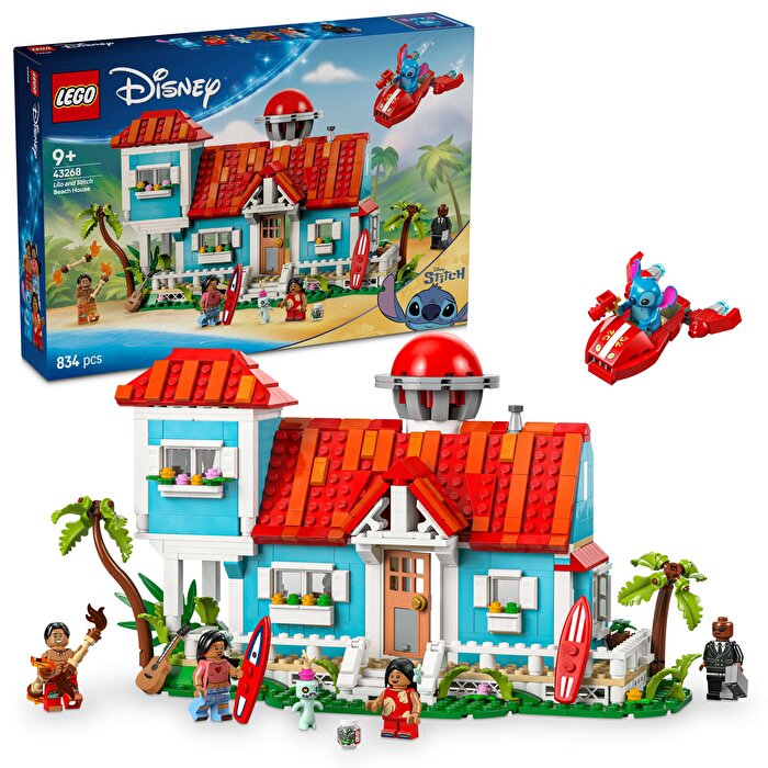 LEGO Disney Lilo ve Stiç Plaj Evi 43268