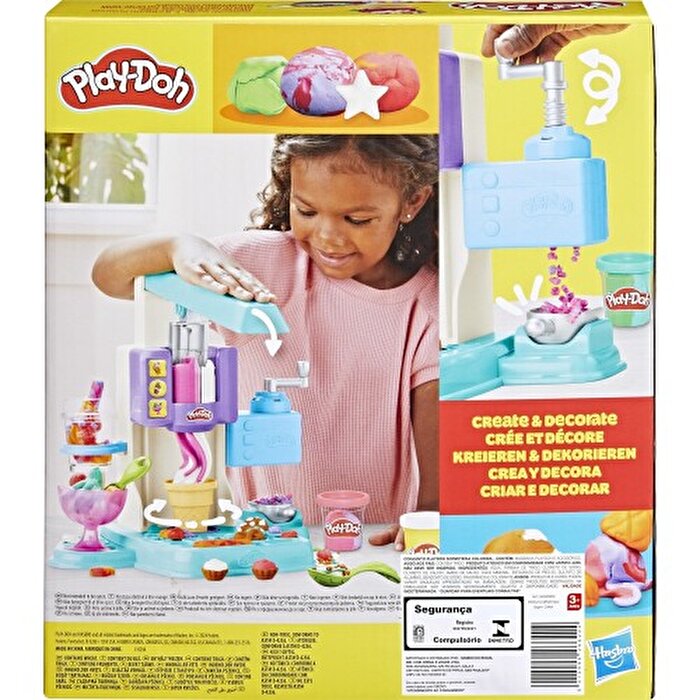 Play Doh Rainbow Swirl İce Cream Playset 4754