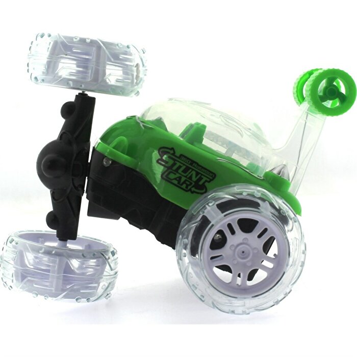 Zıppır Kumandalı Akrobat Araba Yeşil