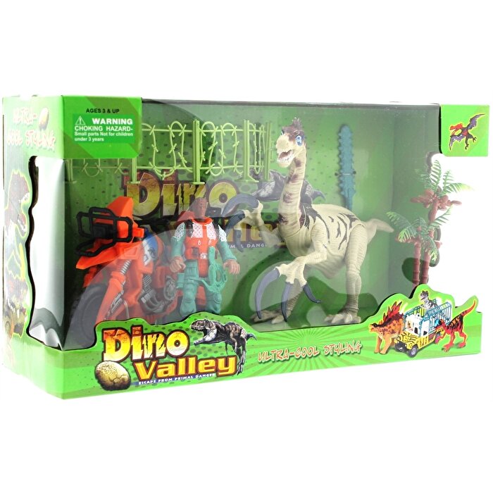 Dinozor Avcısı Motorlu  Oyun Seti E12486