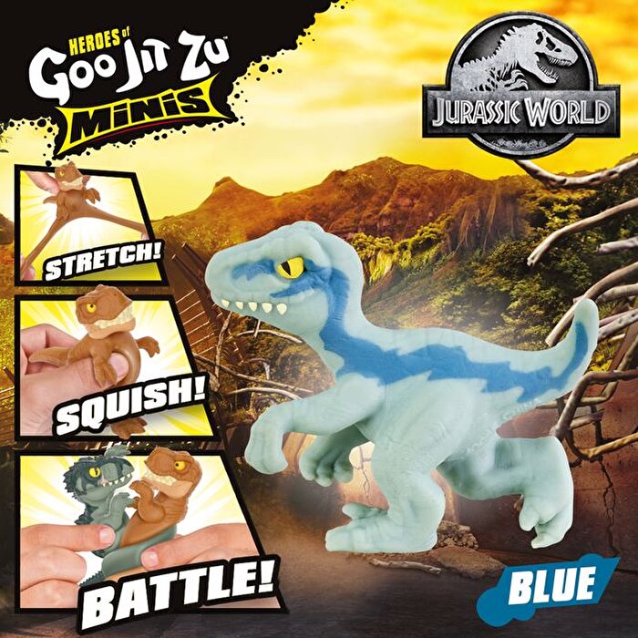 Goojitzu Mini Jurassic World Blue