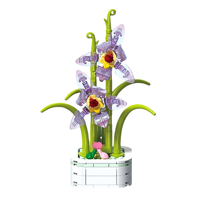 Mega Kri̇stal Çi̇çekler Yapı Blokları Lotus