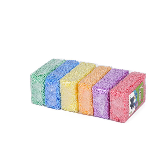 Kurumayan Köpük Oyun Hamuru 6'lı