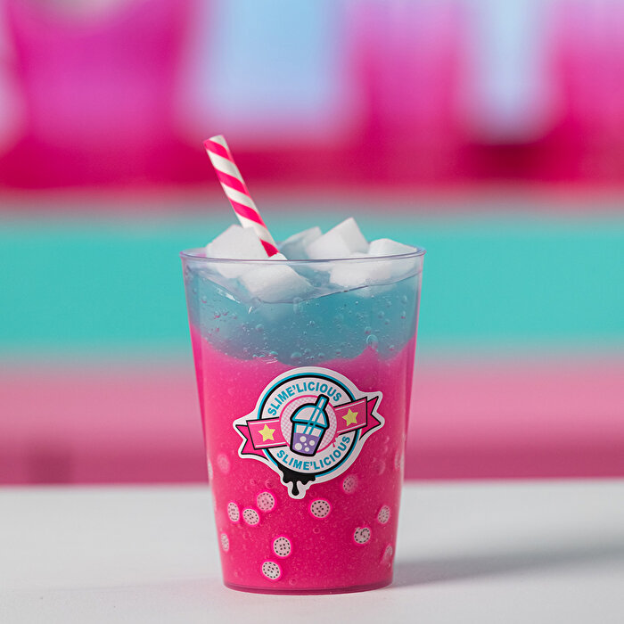So Slime DIY Drink Slime Pembe Mavi̇