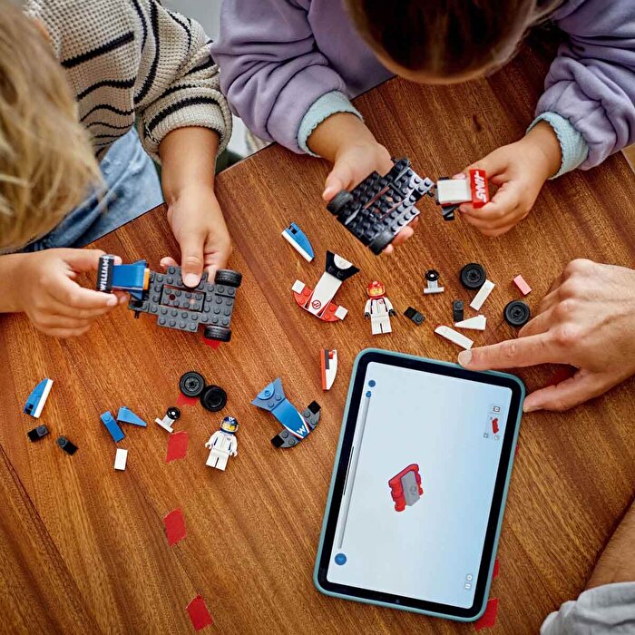 LEGO City F1 Williams Racing ve Haas F1 Yarış Arabaları 60464