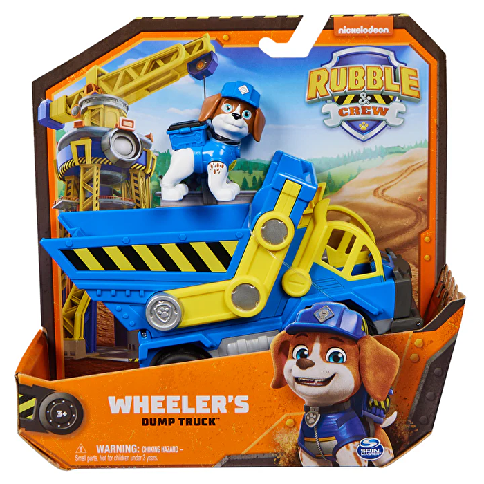 Paw Patrol Rubble & Crew Wheeler'ın Kamyonu
