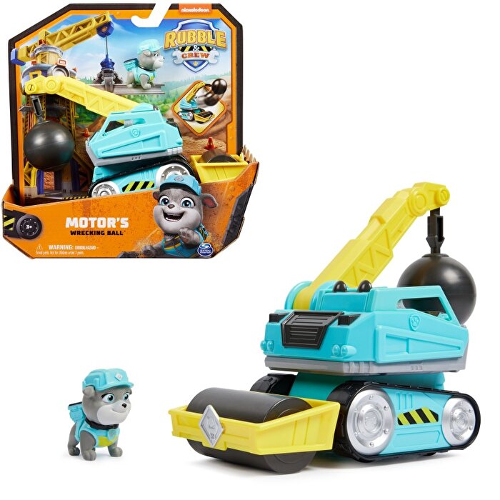 Paw Patrol Rubble & Crew Motors Wrecking Ball