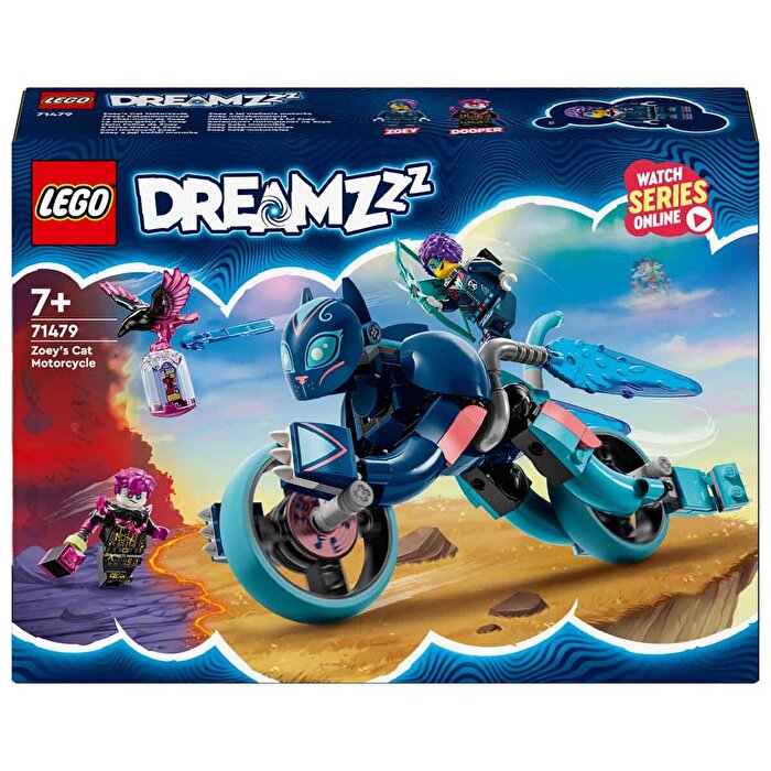 LEGO DREAMZzz Zoey’nin Kedi Motosikleti 71479