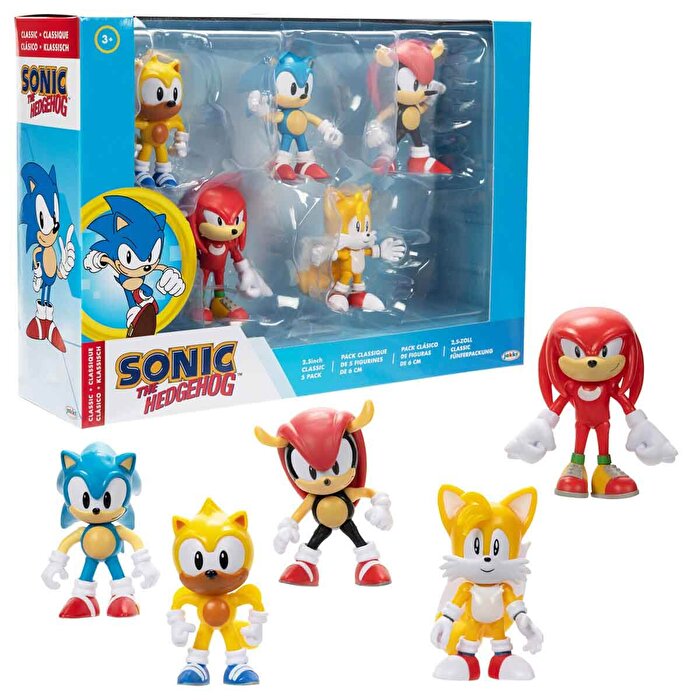 Sonic 5’li Figür Seti 6 Cm
