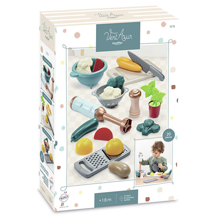 Ecoiffier Vert Azur Çorba Hazırlama Seti