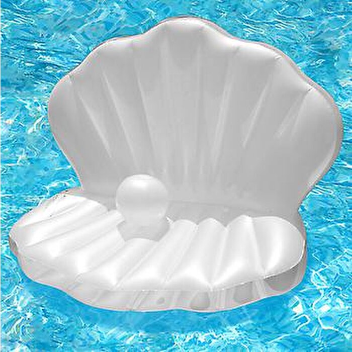 Dev Beyaz İncili Havuz Yatak